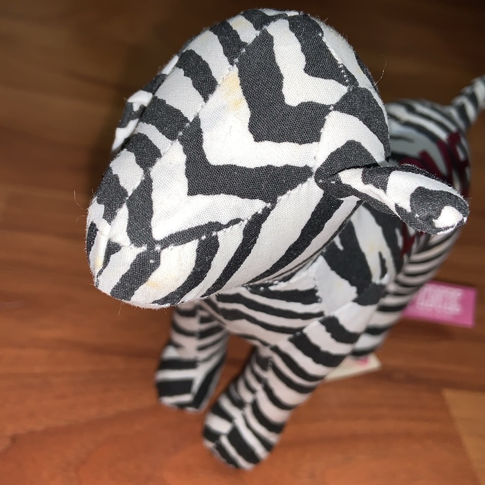 NWT PINK by Victoria’s Secret Zebra Print Dog - Picture 11 of 11
